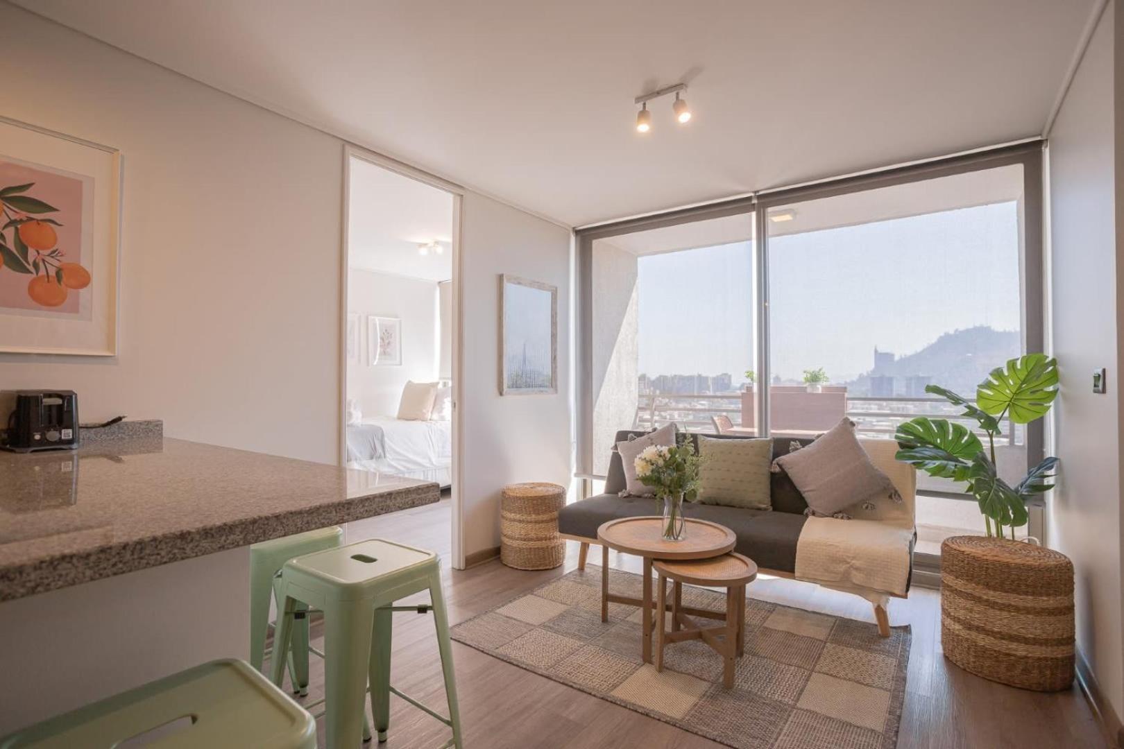 Apartamento Descubre Lo Mejor De Nunoa En Un Relajante Lugar Santiago de Chile